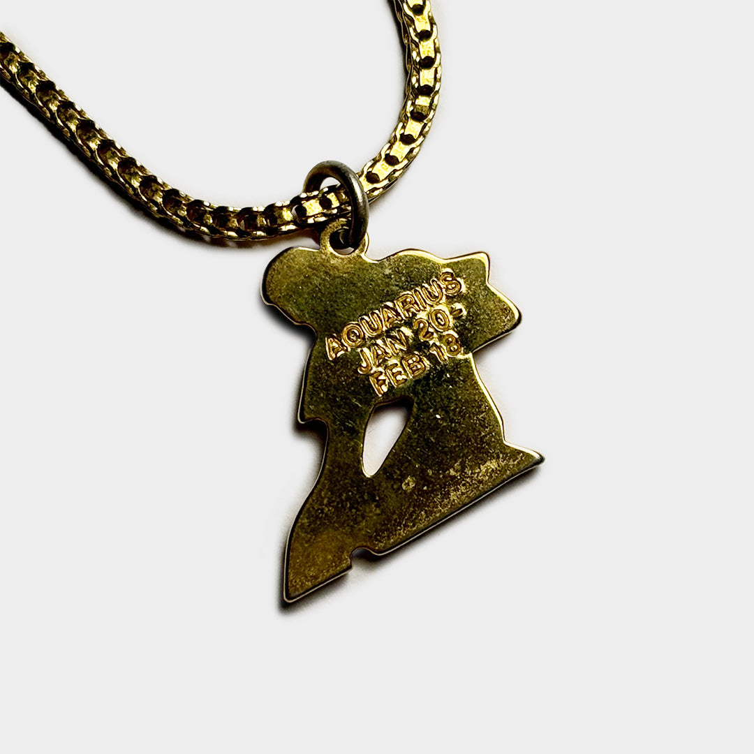 Vintage Aquarius Necklace