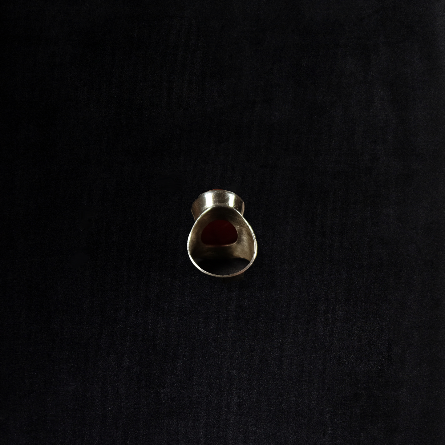 Vintage Carnelian Sterling Silver Ring