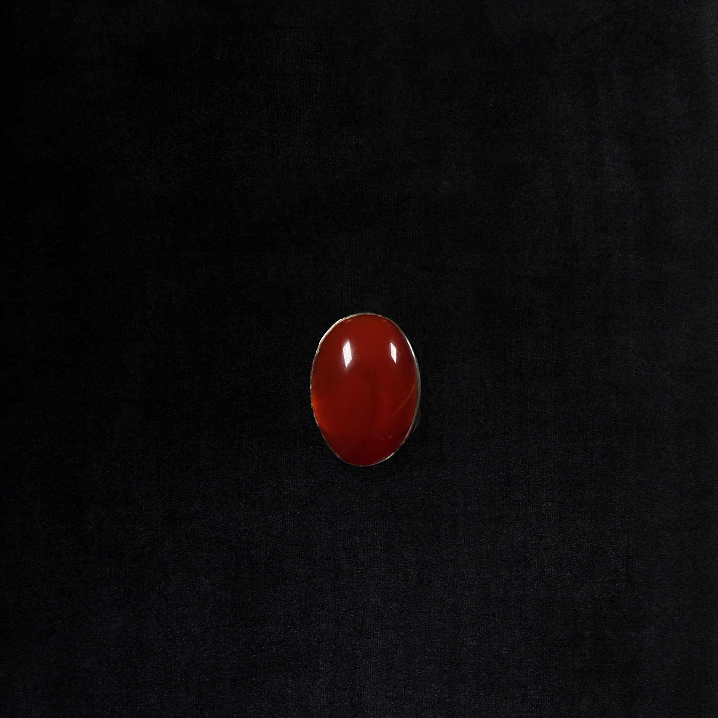 Vintage Carnelian Sterling Silver Ring