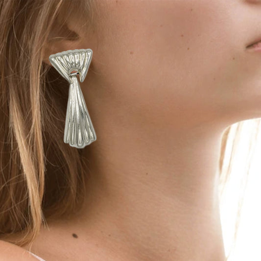 Vintage Sterling Silver Taxco Statement Earrings