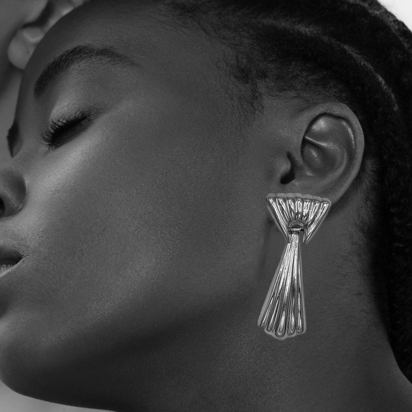 Vintage Sterling Silver Taxco Statement Earrings