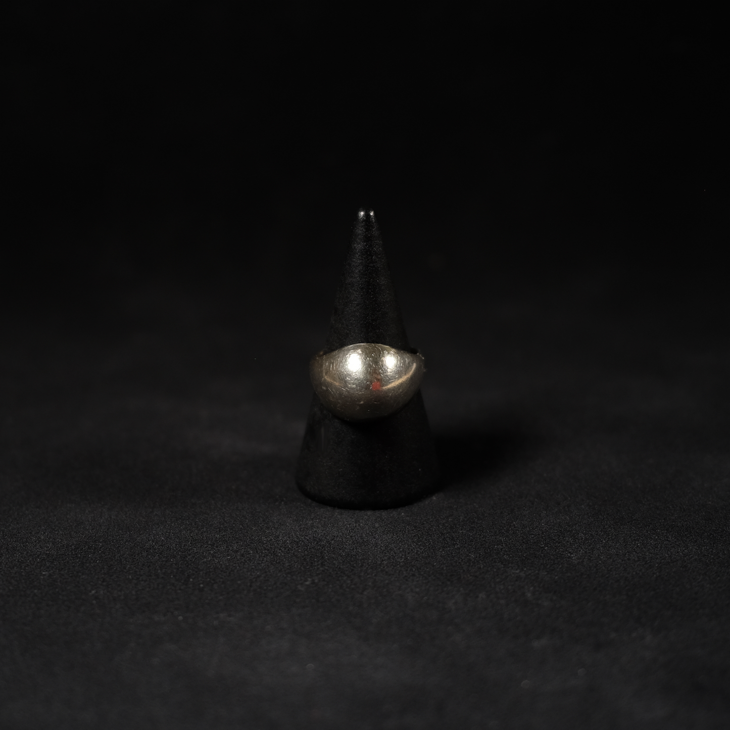 Vintage Sterling Silver Dome Ring