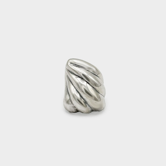 Vintage Silver Sculptural Ring