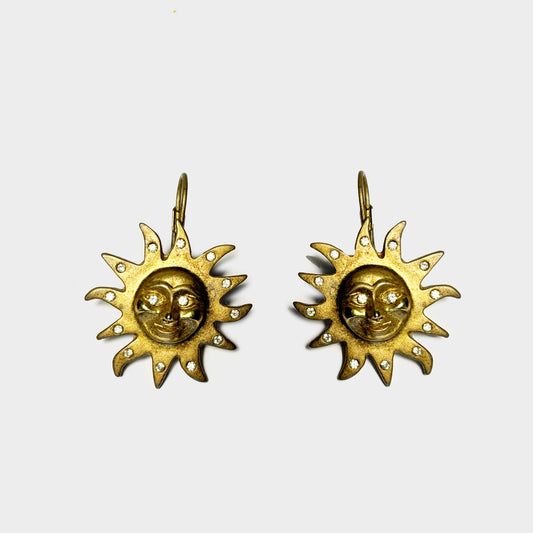 Vintage Sun Earrings